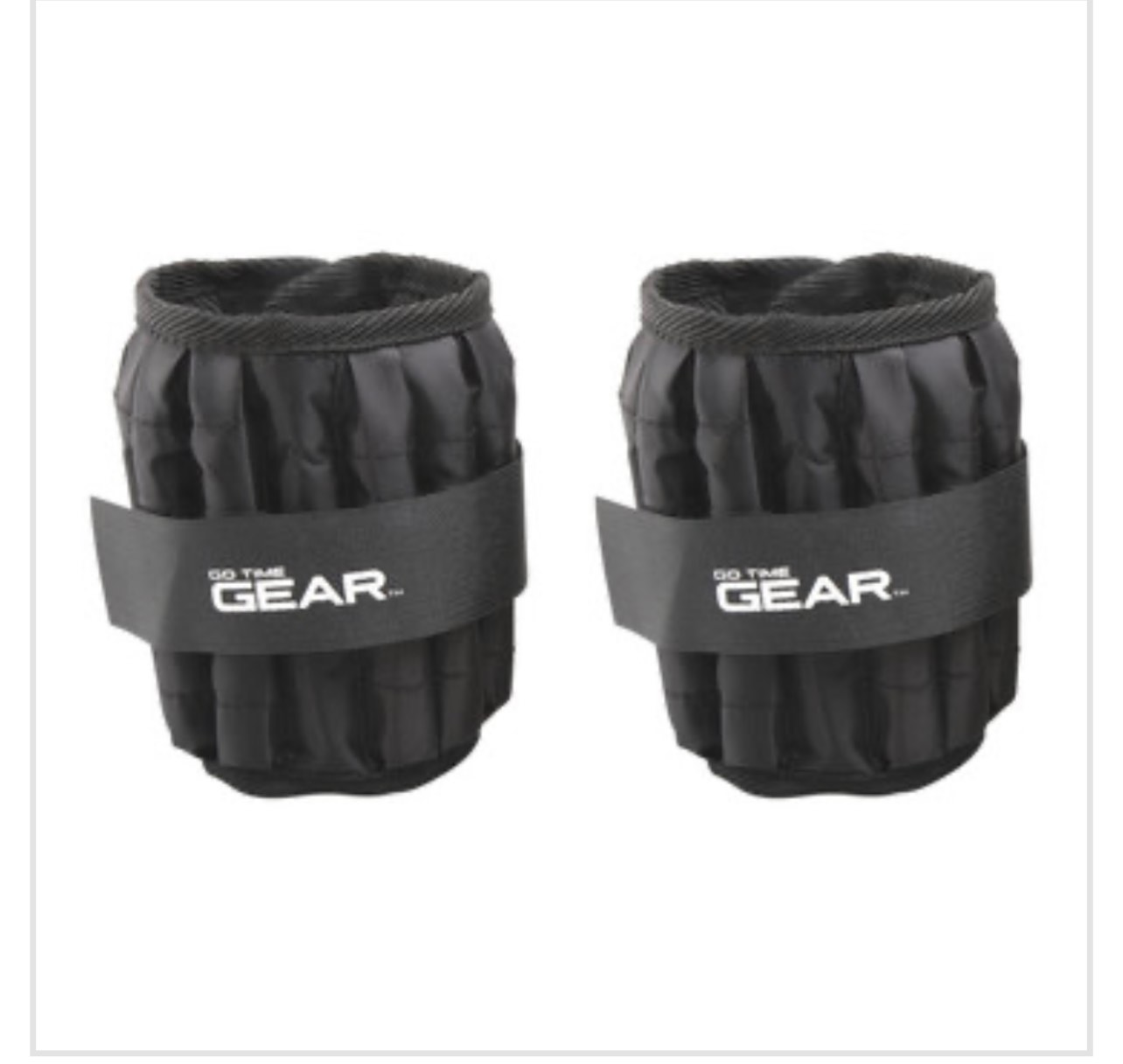 Go Time Gear 10 lb. Adjustable Ankle Weight Set