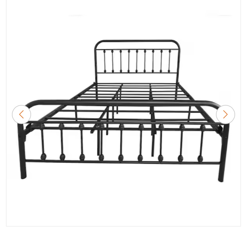 Queen size metal frame