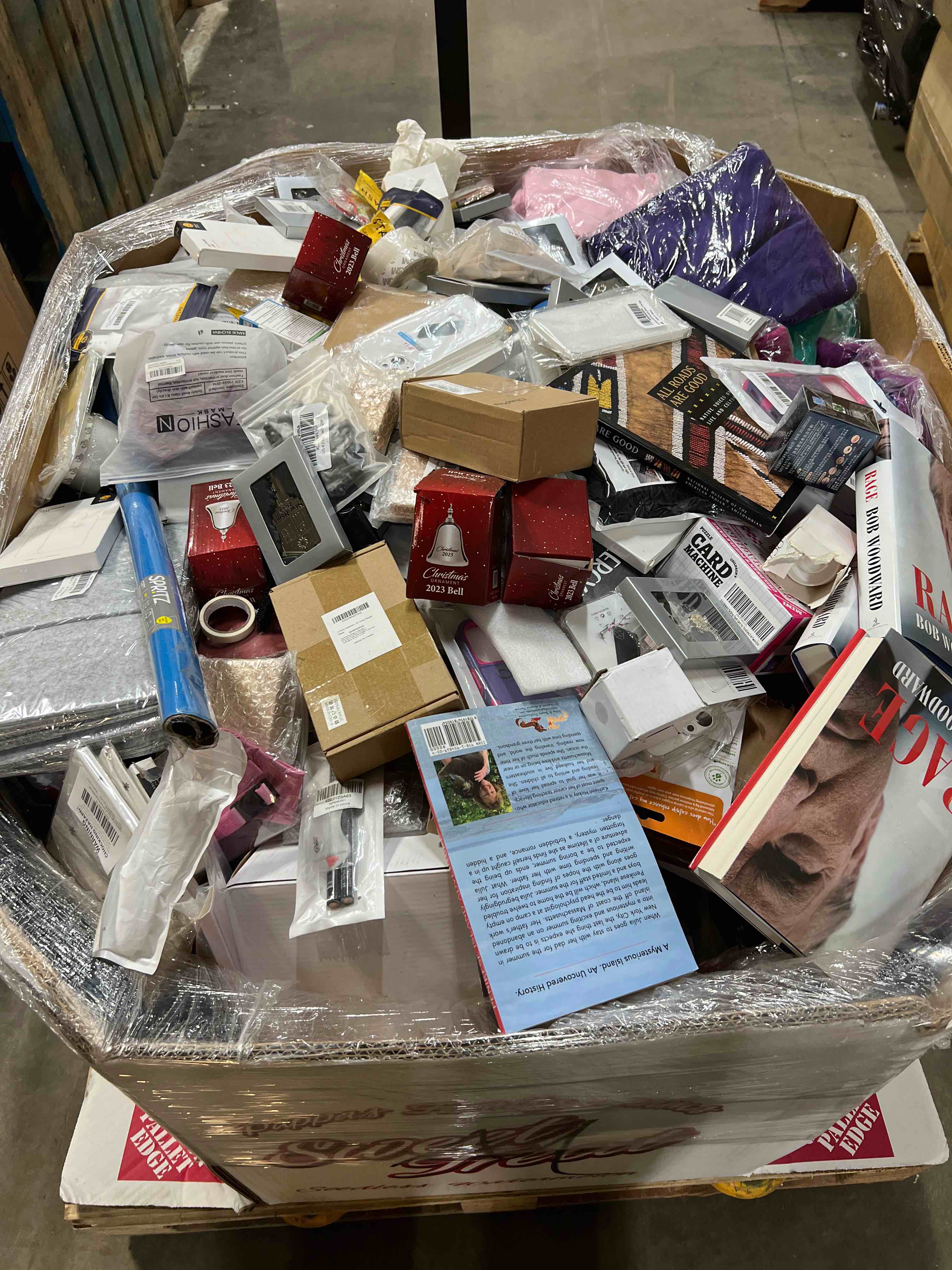 Pallet Contains Approximately 200-300 BIN-STORE Ready Items: Electronics, Small Appliances, Tools, Toys, Clothing, Trinkets, Pet Supplies, Home Goods, Automotive, Sporting Goods, And So Much More!