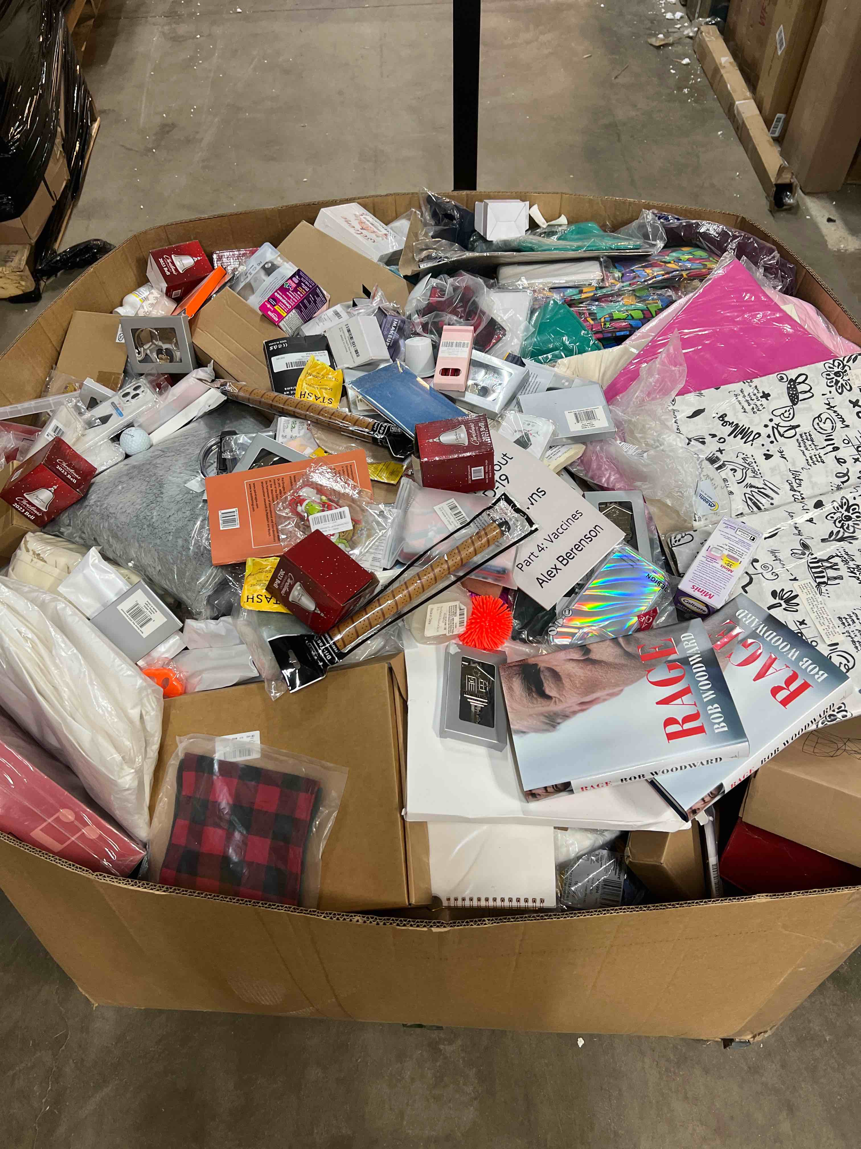 Pallet Contains Approximately 200-300 BIN-STORE Ready Items: Electronics, Small Appliances, Tools, Toys, Clothing, Trinkets, Pet Supplies, Home Goods, Automotive, Sporting Goods, And So Much More!