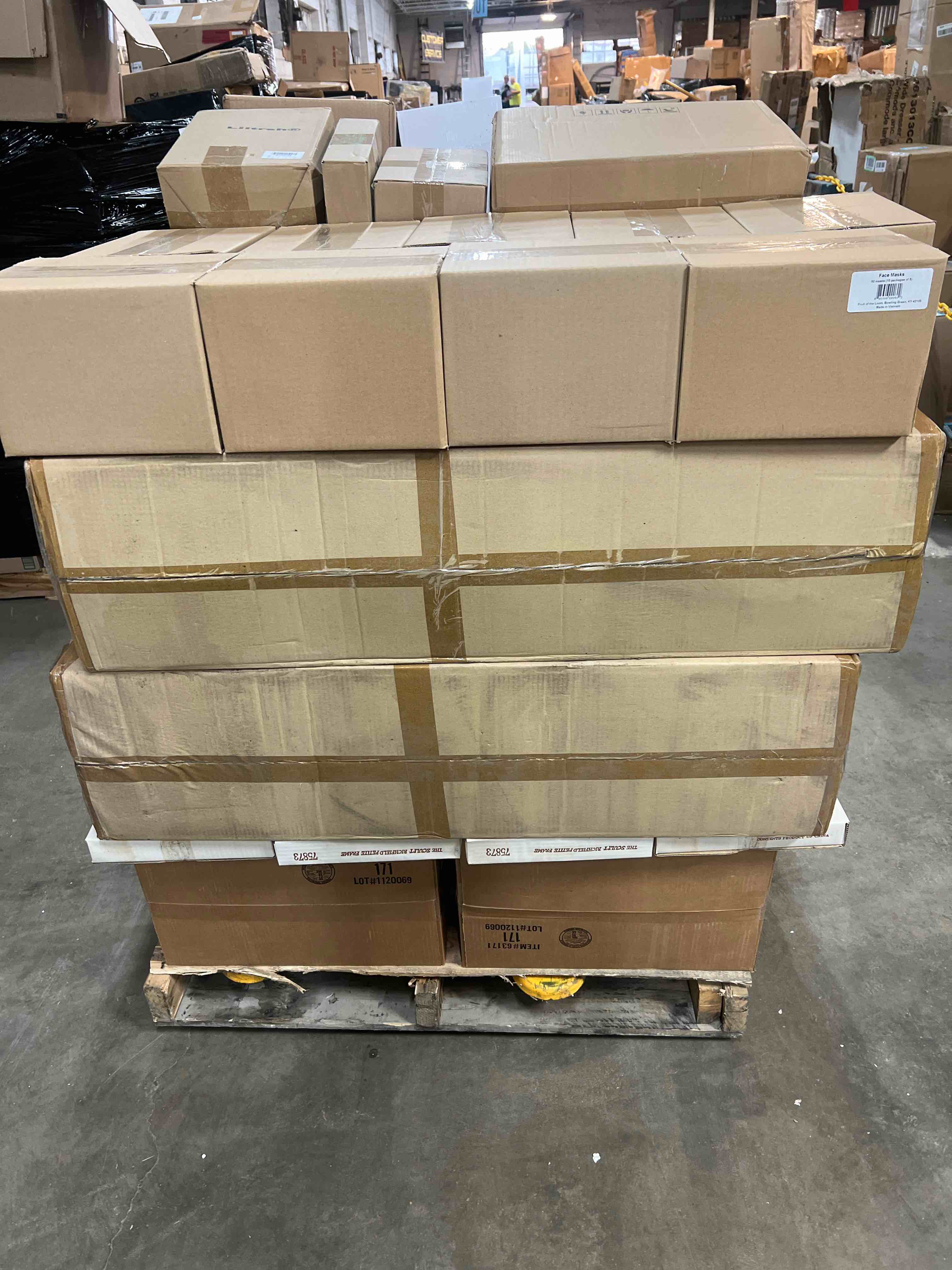Pallet Contains Approximately 200-300 BIN-STORE Ready Items: Electronics, Small Appliances, Tools, Toys, Clothing, Trinkets, Pet Supplies, Home Goods, Automotive, Sporting Goods, And So Much More!