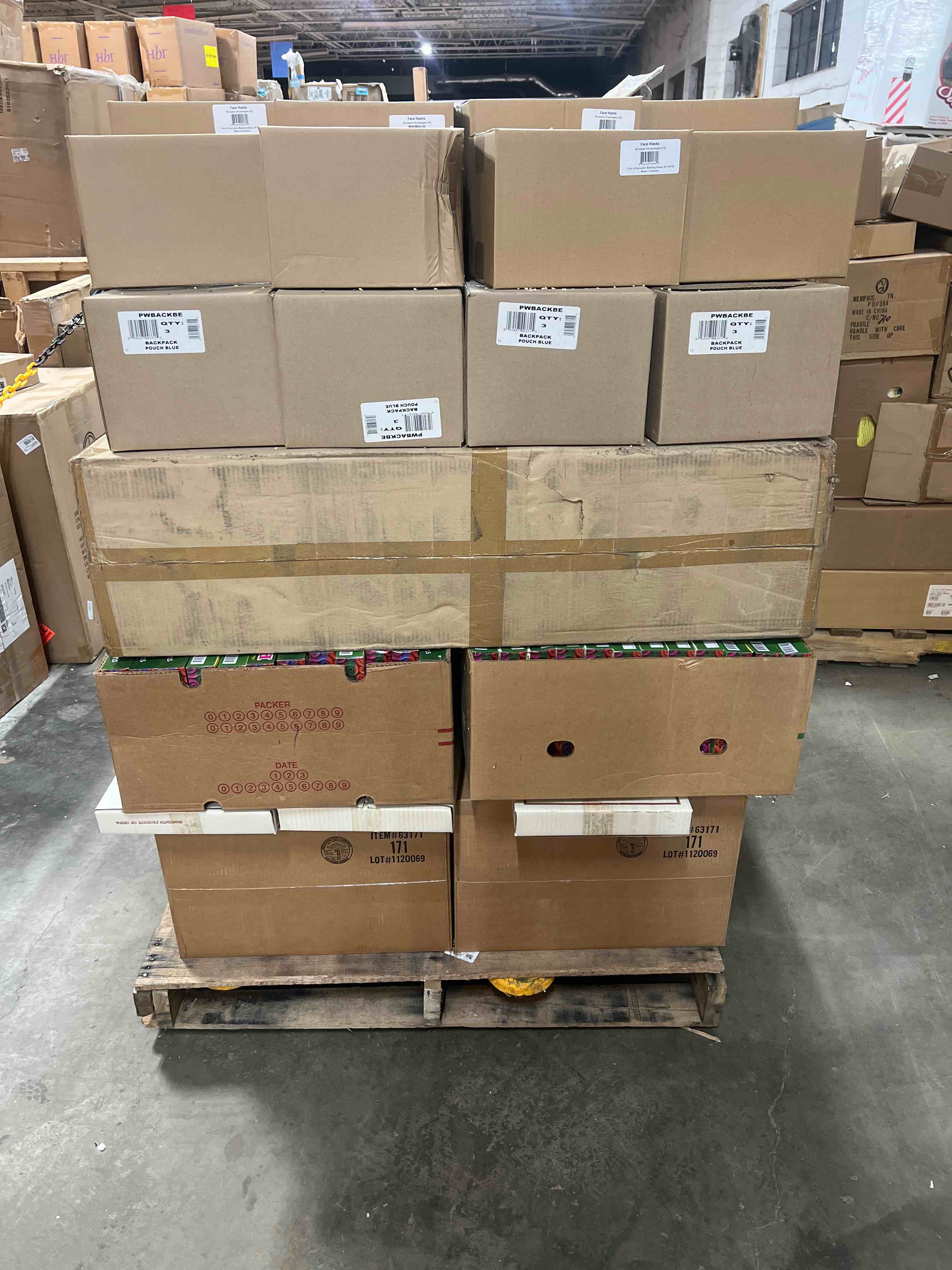 Pallet Contains Approximately 200-300 BIN-STORE Ready Items: Electronics, Small Appliances, Tools, Toys, Clothing, Trinkets, Pet Supplies, Home Goods, Automotive, Sporting Goods, And So Much More!