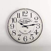 Orren Ellis Vintage Wall Clock