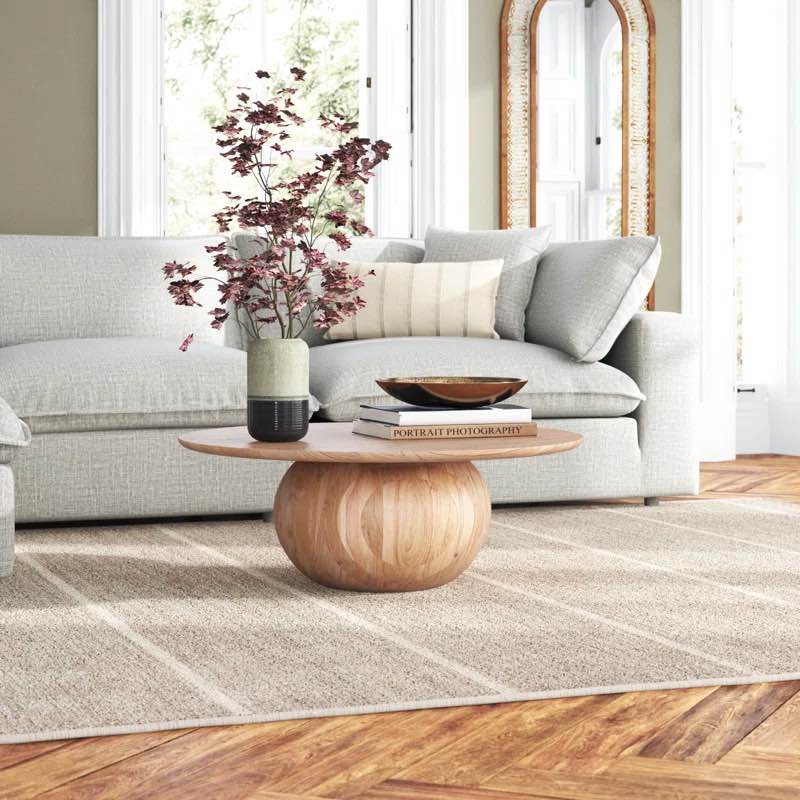 Iver Solid Wood Coffee Table (table top only)