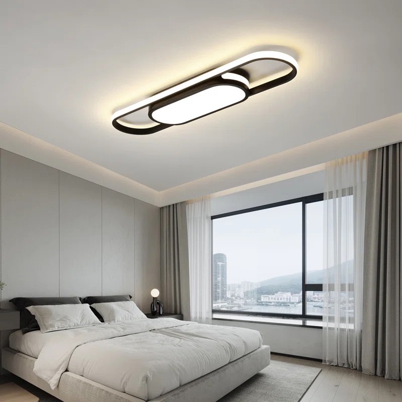 Muscato 1 - Light 39.4" Rectangle LED Flush Mount