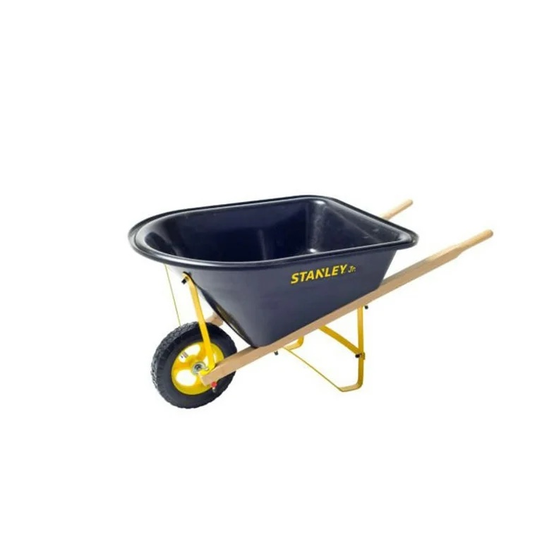 STANLEY Jr. OL_G015-SY Wheelbarrow Toy for Gardening