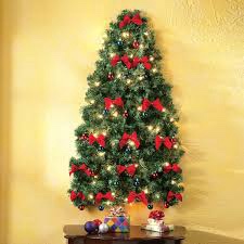 Collections Etc Lighted Christmas Wall Tree