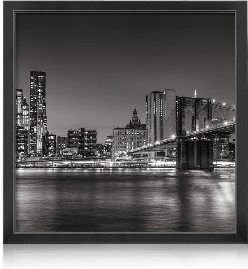 Annecy 14x14 Black Panoramic Picture Frame