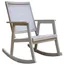 Outdoor Interiors Eucalyptus Sling Rocking Chair