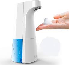 MaxFree R1 Touchless Soap Dispenser, Electric Automatic Foaming Soap Dispenser, Touchless Infrared Motion Sensor Liquid Dish Sanitizer Dispenser