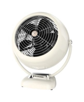 Vornado Vfan Jr. Vintage Air Circulator Fan, White, White