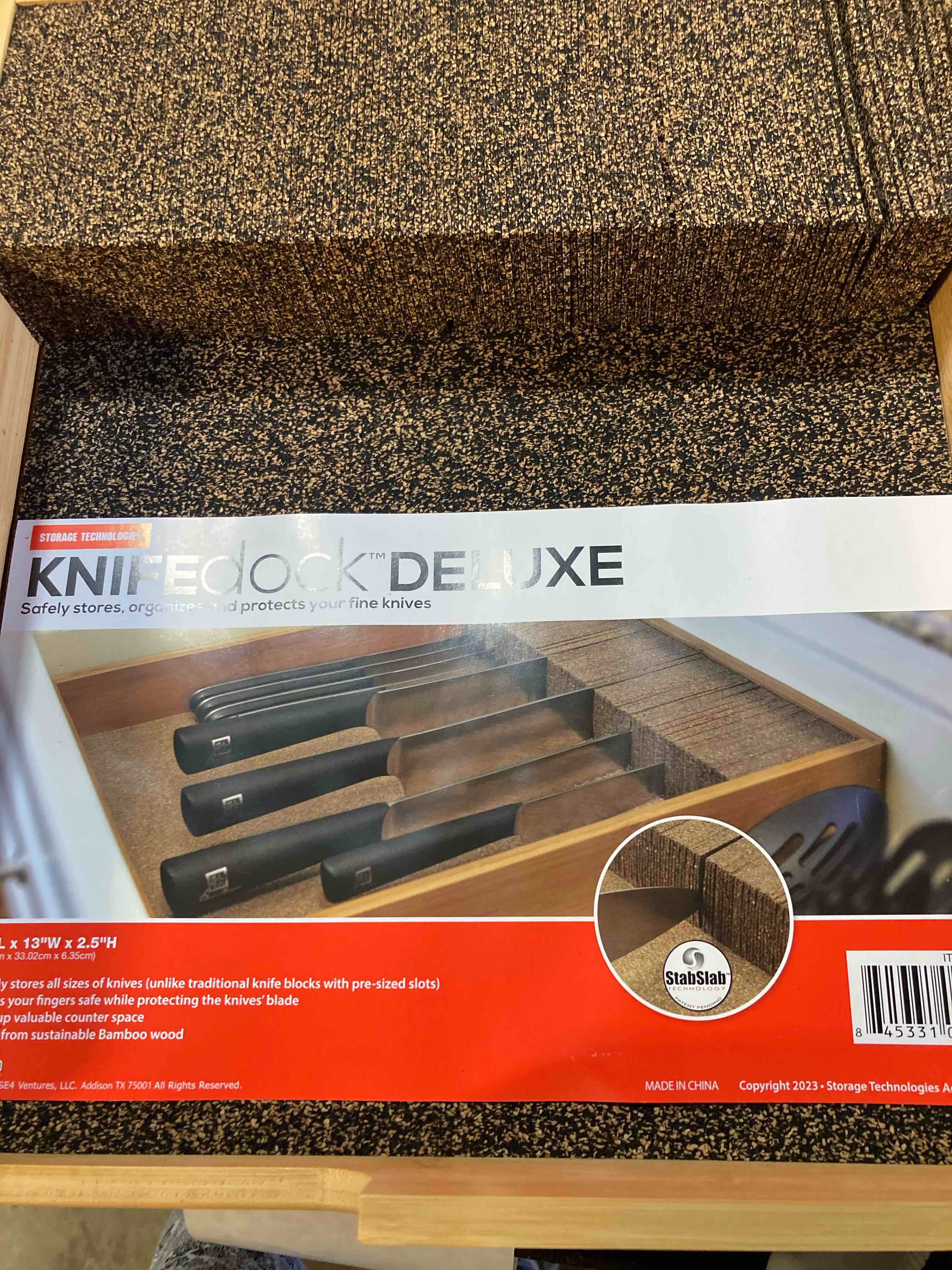 The Container Store Deluxe Knife Dock