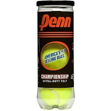 Penn Championship Extra Duty Tennis Balls (1 Can  3 balls)