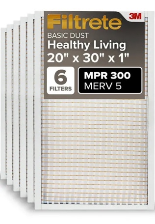 AIR CONDITIONER FILTER AC 20X30X1 14X25X1 10X20X1 14X20X1 12X20X1 MPR 300 STYLE