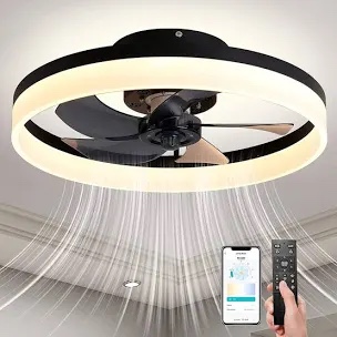 15.7'' Flush Mount Ceiling Fan 