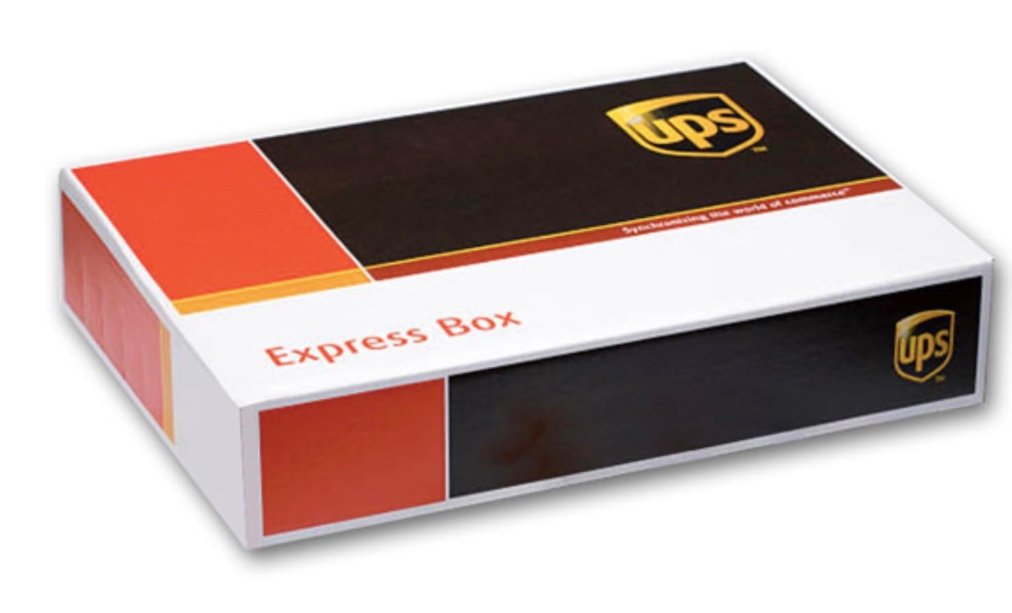 UPS Large Express Box, 20 Boxes Total 18" x 13" x 3"