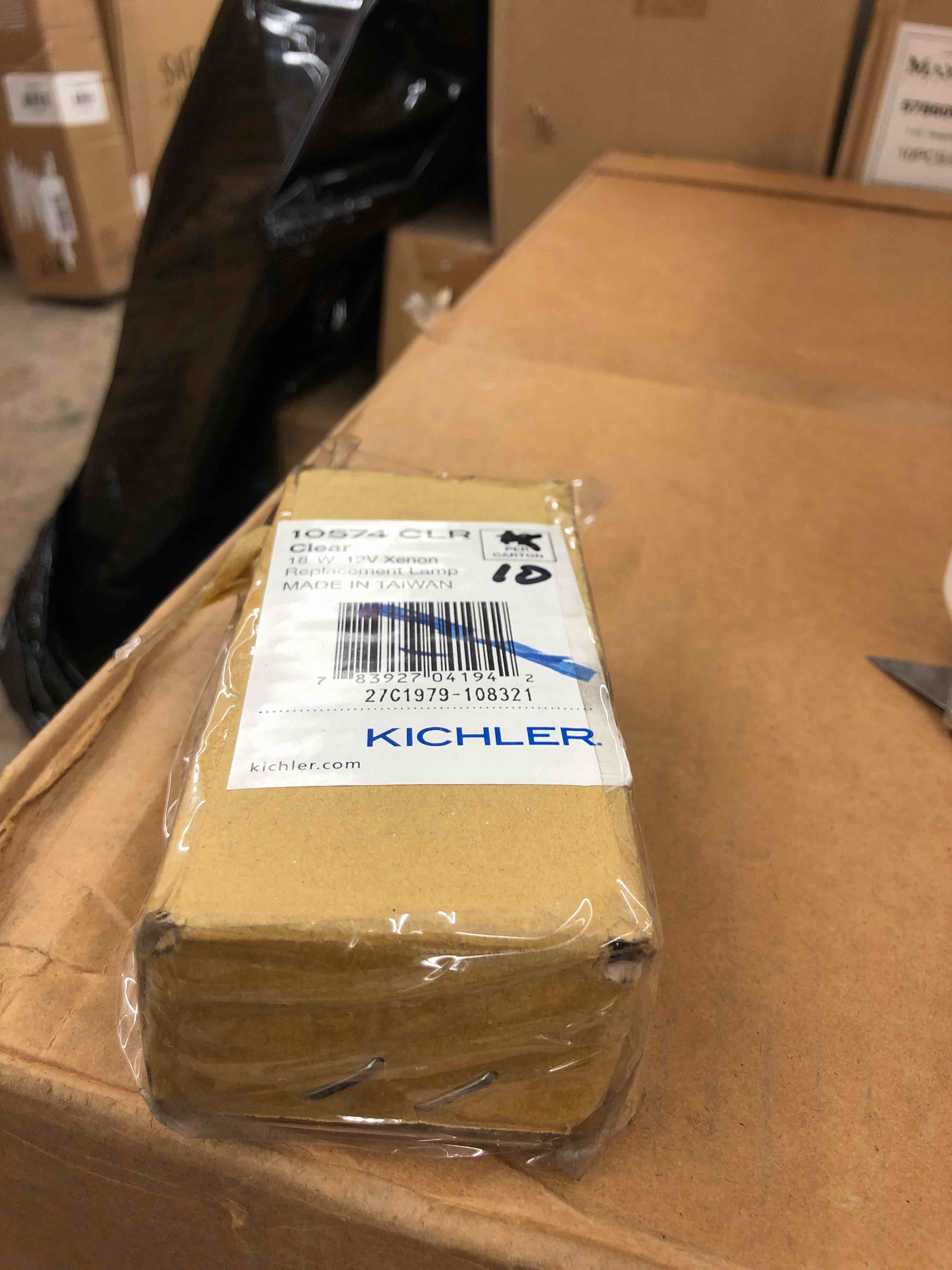 Kichler 10574CLR Replacement Bulb Low Vol 18w in Clear