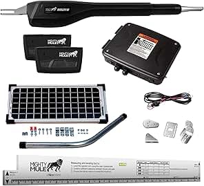 Mighty Mule MM371W SOL Secure Solar Powered Automatic Gate Opener
