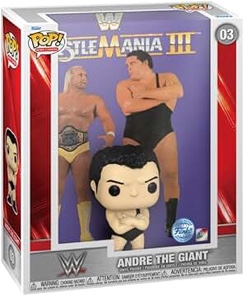 Funko WWE Hulk vs Andre - Andre The Giant US Exclusive Pop Vinyl Figure, 6.45-Inch Tall Size