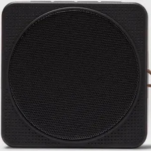 Small Portable Bluetooth Speaker with Loop - heyday Black