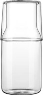 Clear Water Carafe and Glass