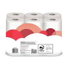 Premium Ultra Strong Toilet Paper - 12 Rolls - up & up