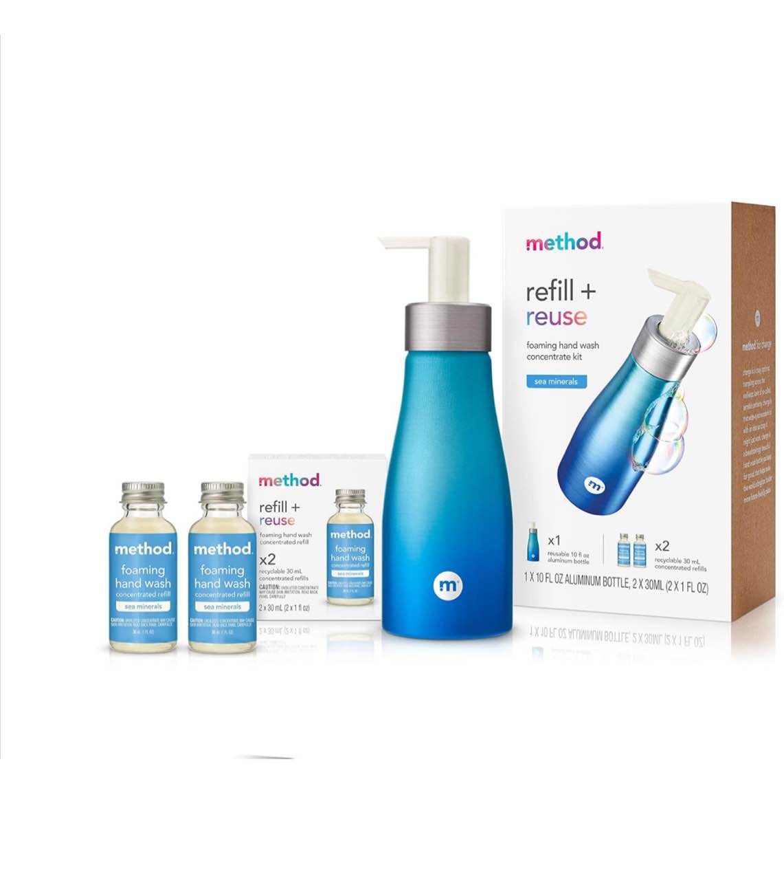 Method Pink Grapefruit All Purpose Cleaner Concentrate Starter Kit - 2 fl oz/2ct
