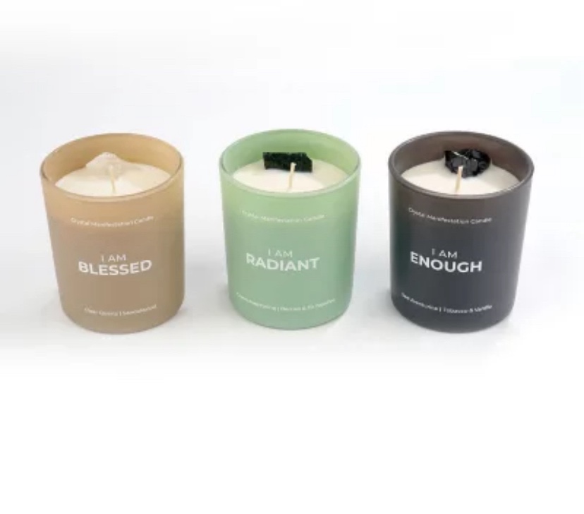 the mantra collection candles