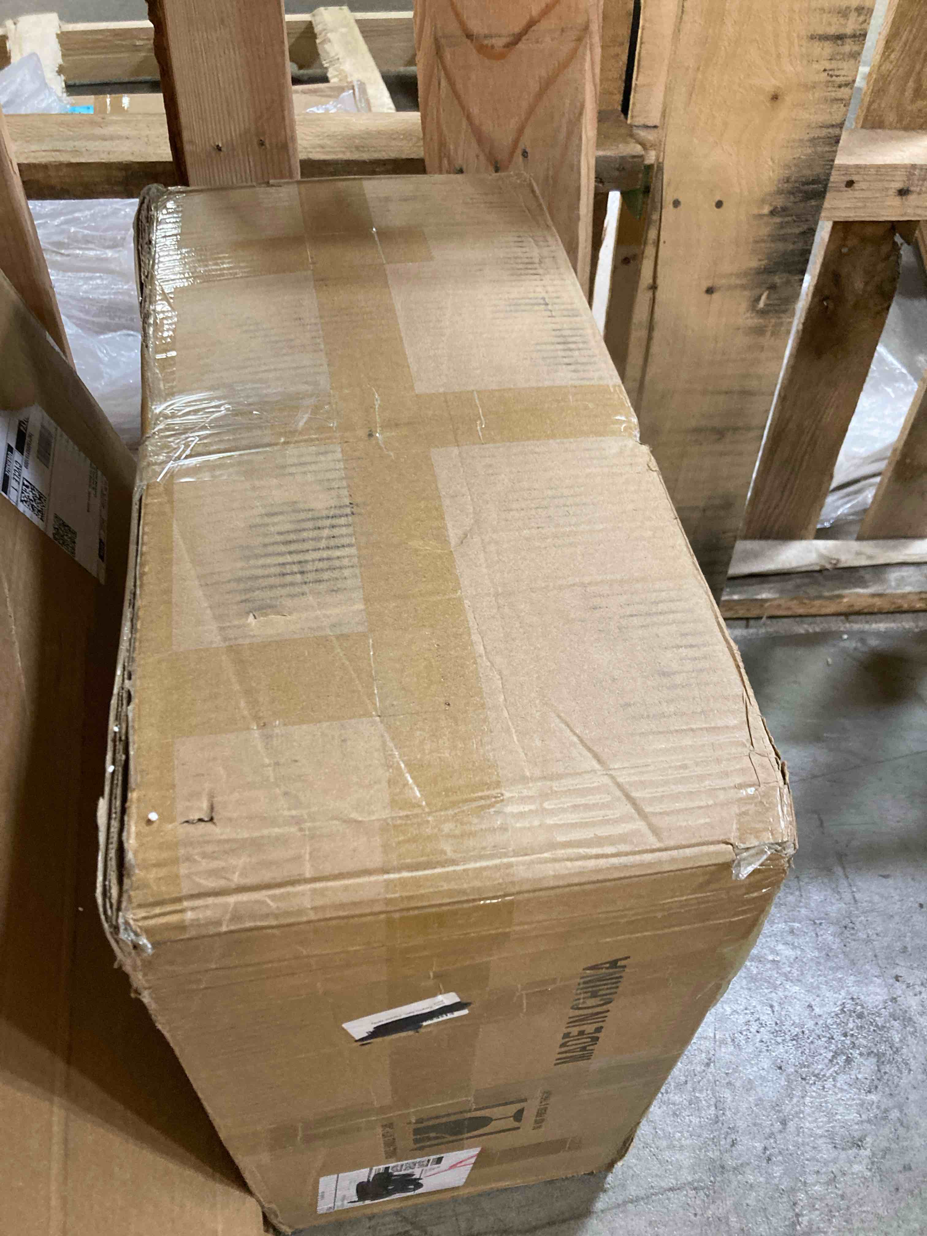 Ceramic Bathroom Vessel Sink Flower Shape Peony Design Porcelain Above