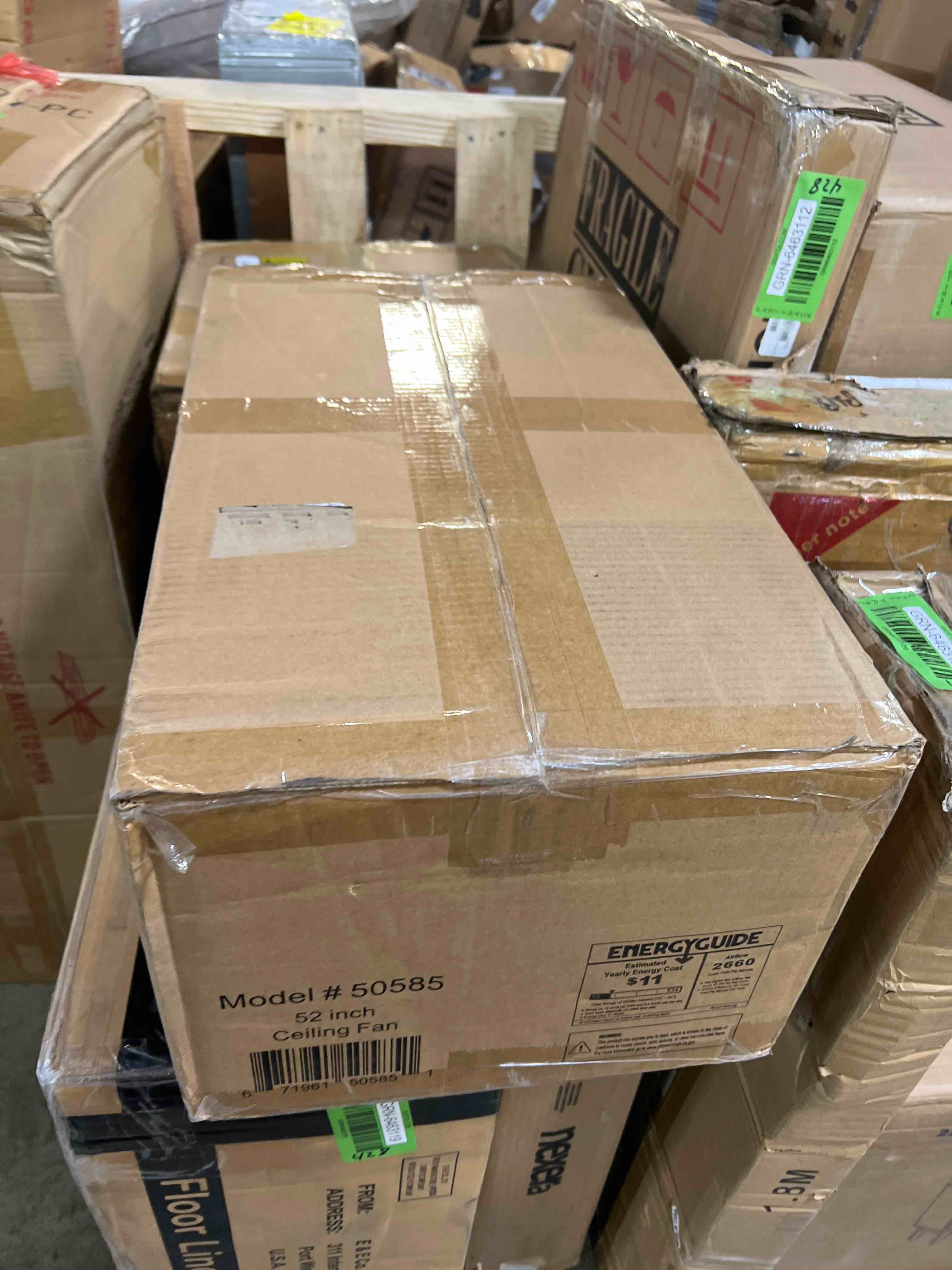 Prominence Home Briarcrest, 52 Inch Farmhouse LED Ceiling Fan with