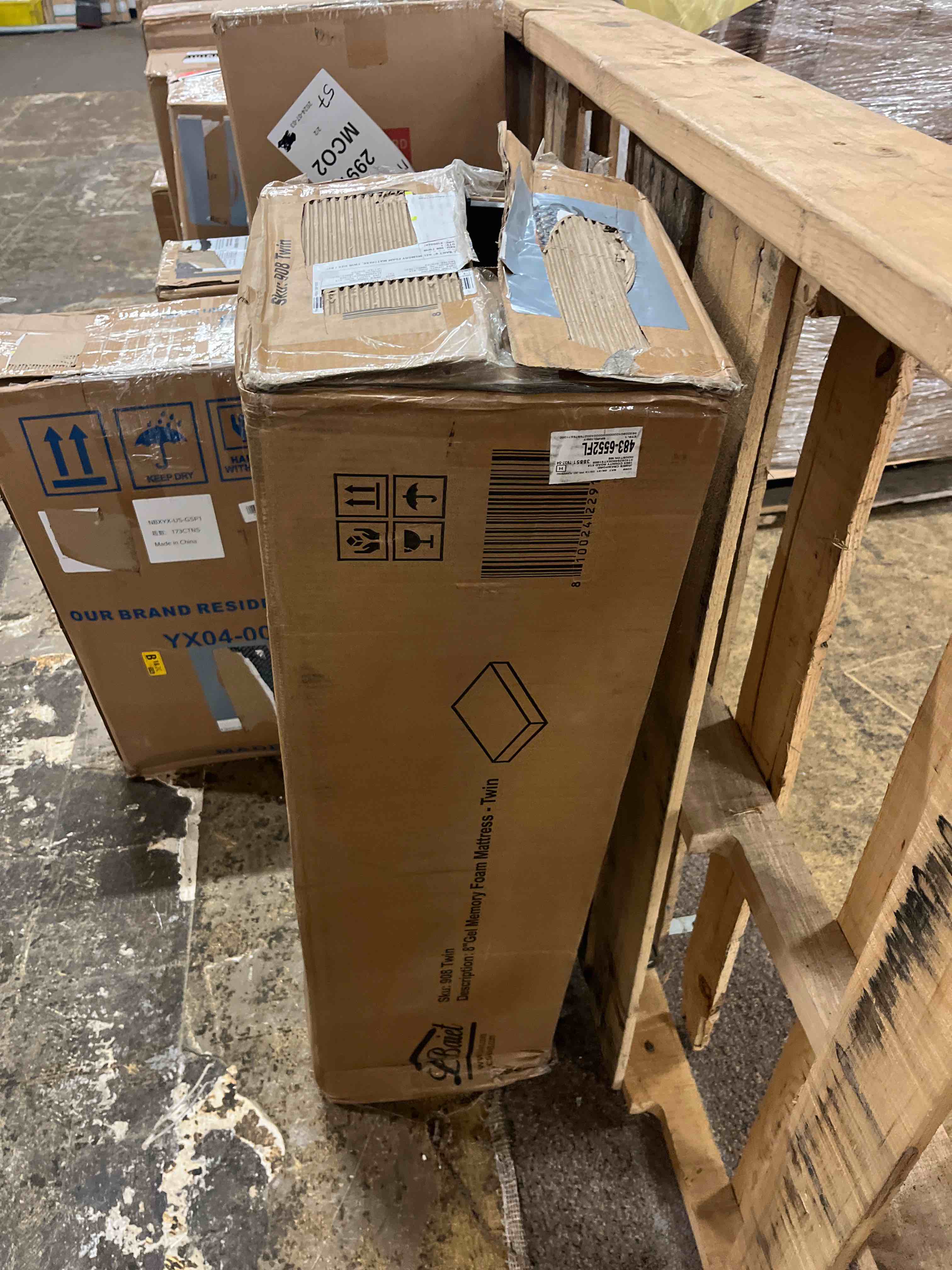 Twin Size Medium Firm Gel Memory Foam 8 inches . BedinaBox Mattress