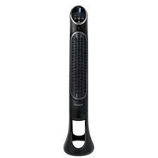 Honeywell - QuietSet Oscillating Whole Room Tower Fan, HYF290B - Black