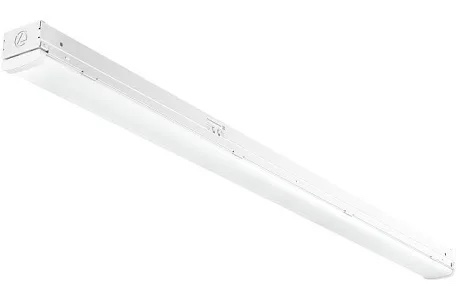 Lithonia Lighting MNSS 48 in. 64-Watt Equivalent Integrated LED White Strip Light Fixture 4000K
