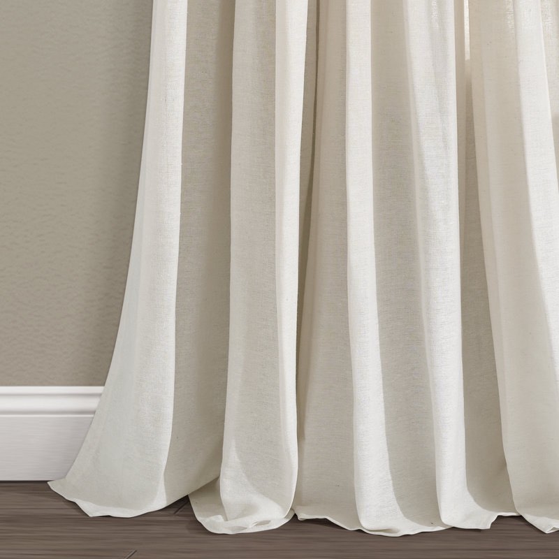 Condition photo showing New/Like New for (blu-5129118) beckham semi sheer curtain single panel 