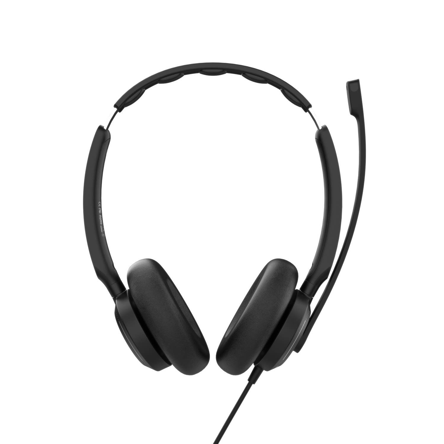 Condition photo showing New/Like New for rownfusny r06 usb headset: wired pc headphone w/noise cancelling mic, teams & ip phone ready