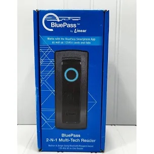 Linear 820-00001 2-n-1 Bluepass Multi-tech Access Control Reader Bluetooth Le