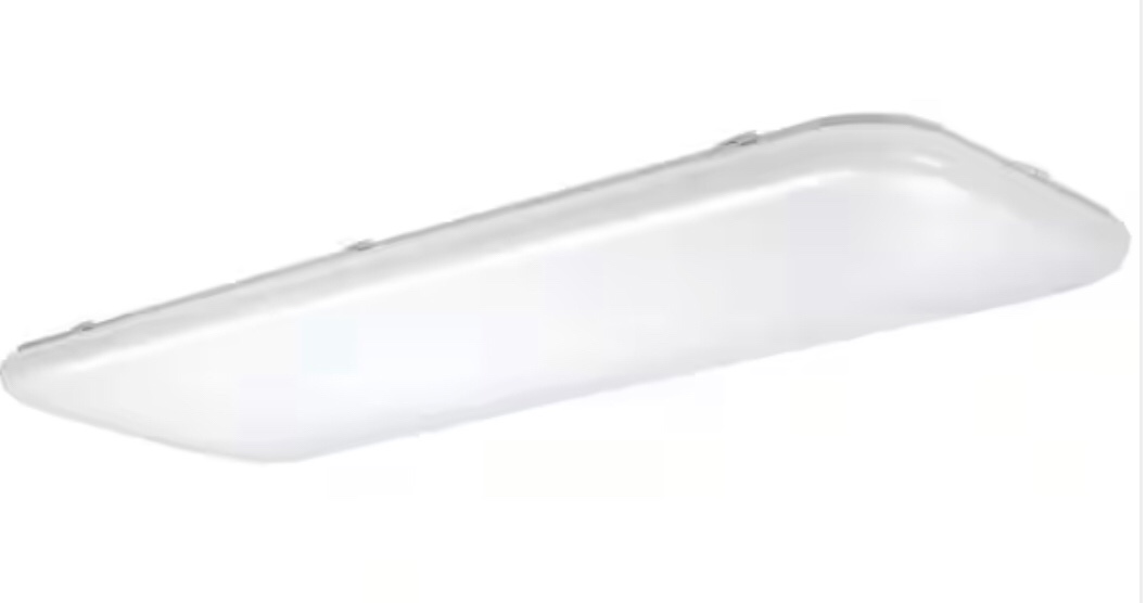 Commercial Electric 49 in. x 18 in. Kitchen Lighting LED Flush Mount Rectangular Ceiling Light Fixture 5500 Lumens 4000K