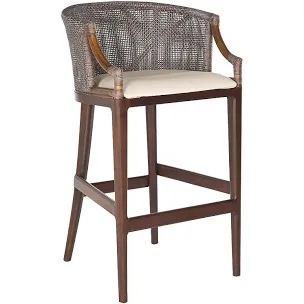 SEA4014D 22.3 x 20.5 x 39 in. Brando Barstool&#44; Brown & Black