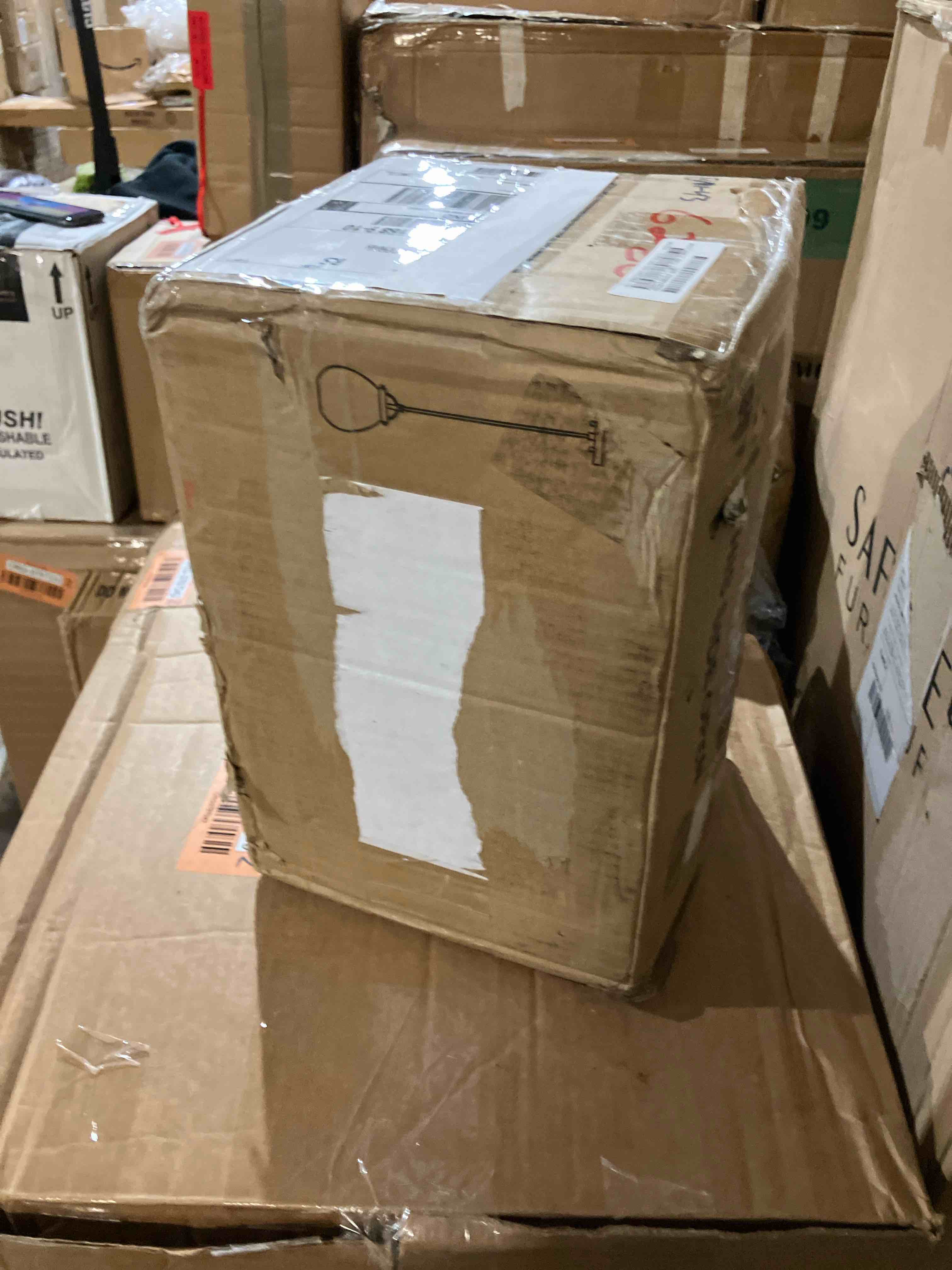 Modern Gold 1Light Clear Glass Island Pendant Lights for Dining Room