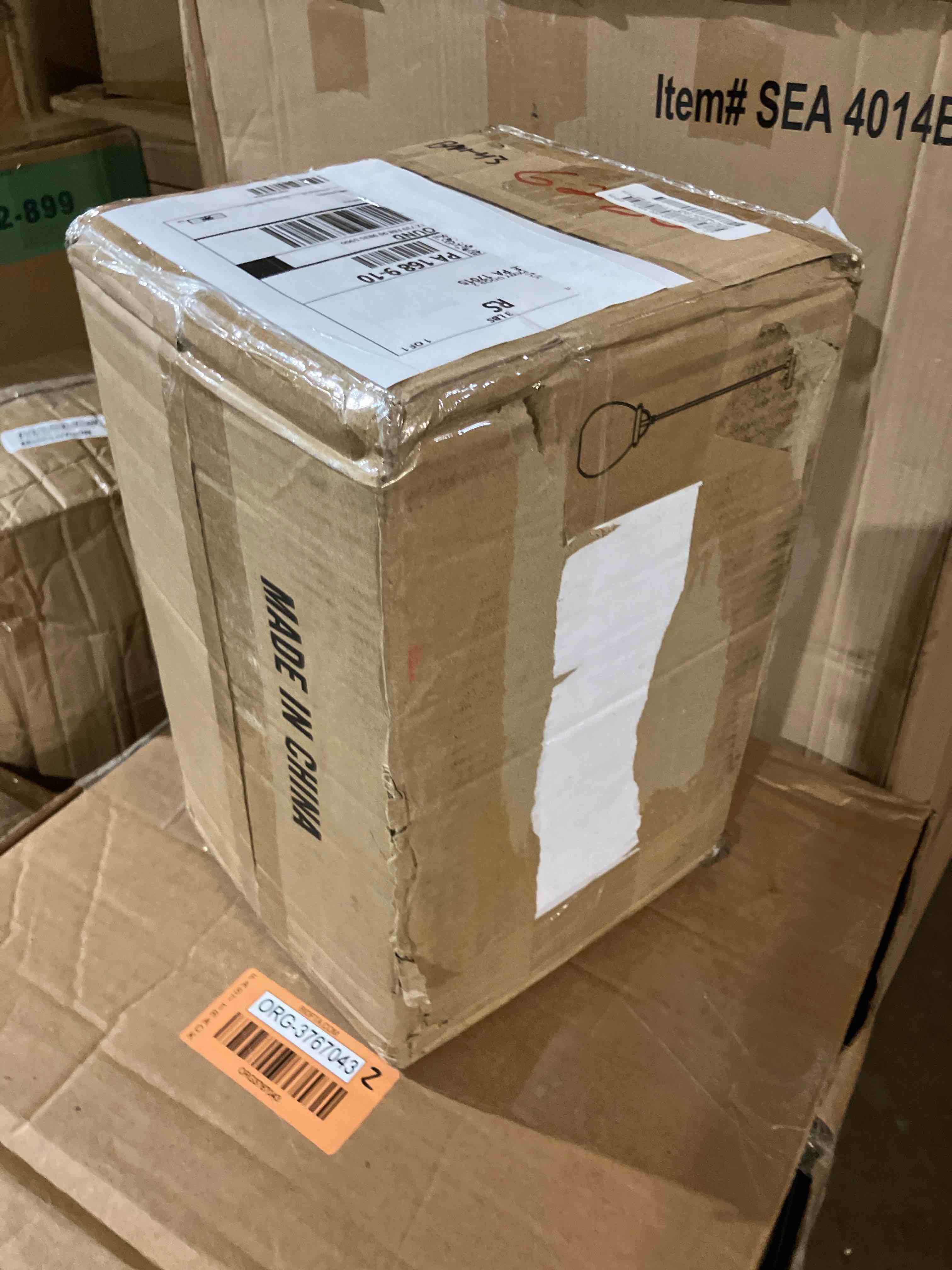 Modern Gold 1Light Clear Glass Island Pendant Lights for Dining Room