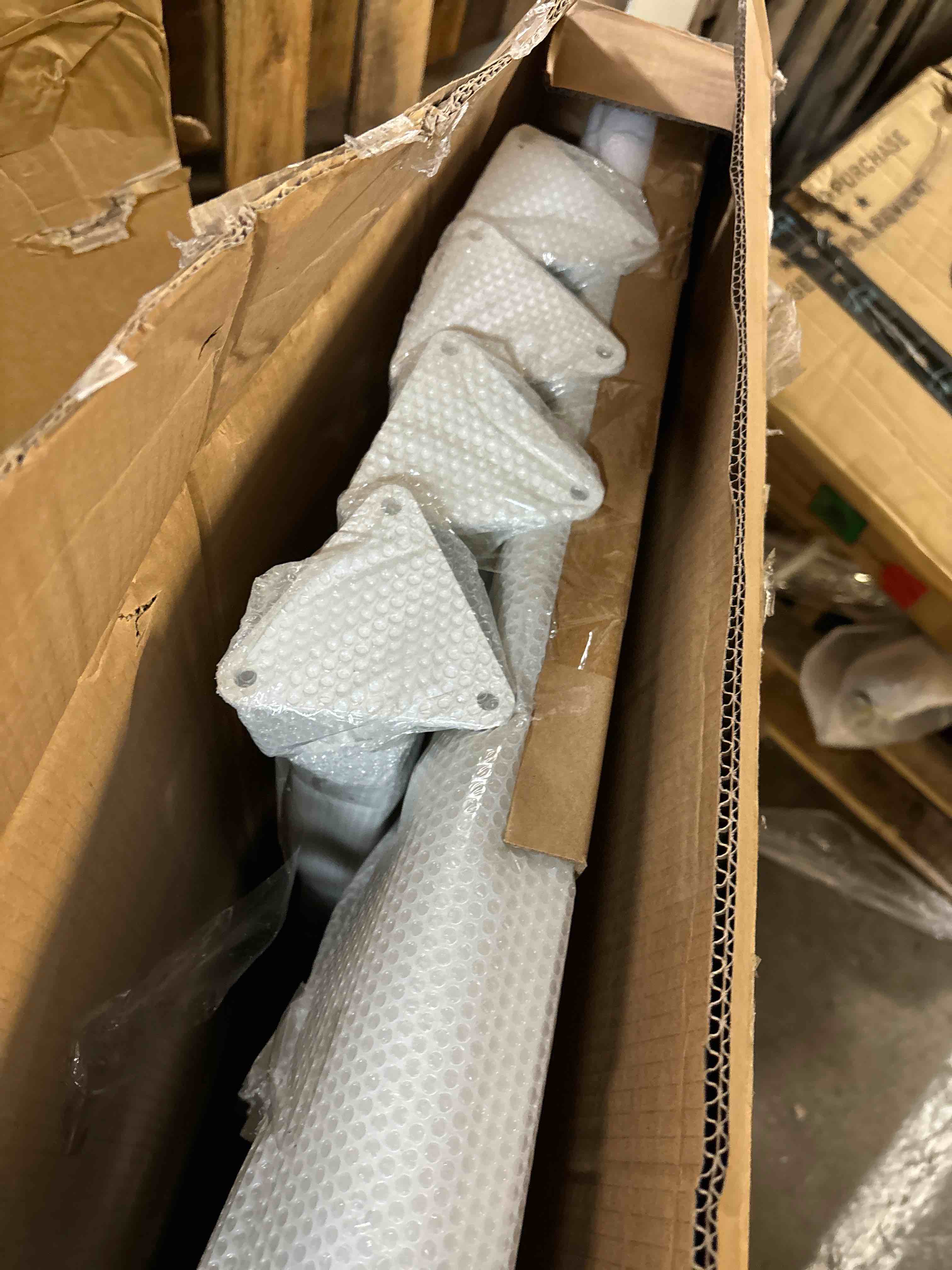 8Piece Aluminum Yellow Outdoor Patio Dining Set with Rectangle Table