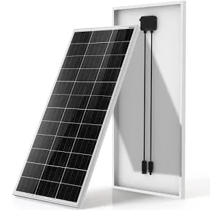 ECO-WORTHY 195 Watt Solar Panel 12 Volt Monocrystalline Solar Panel High Efficiency PV Module Power Charger for Sunsheds, Canopies, RVs, Farms and Other Off-Grid Applications
