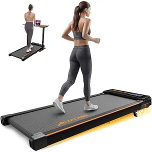 Walking Pad with Incline, Portable Treadmill for Home, 2 in 1 Walking Pad Incline with Remote Control 265LB Capacity, 2.5HP Compact Treadmill with LED Display for Walking and Running