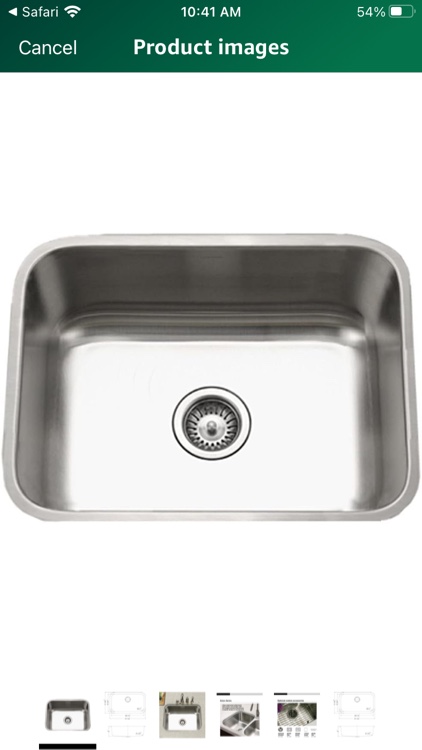 Houzer STS-1300-1 Eston Series Undermount Stainless Steel Single Bowl Kitchen Sink, 18 Gauge