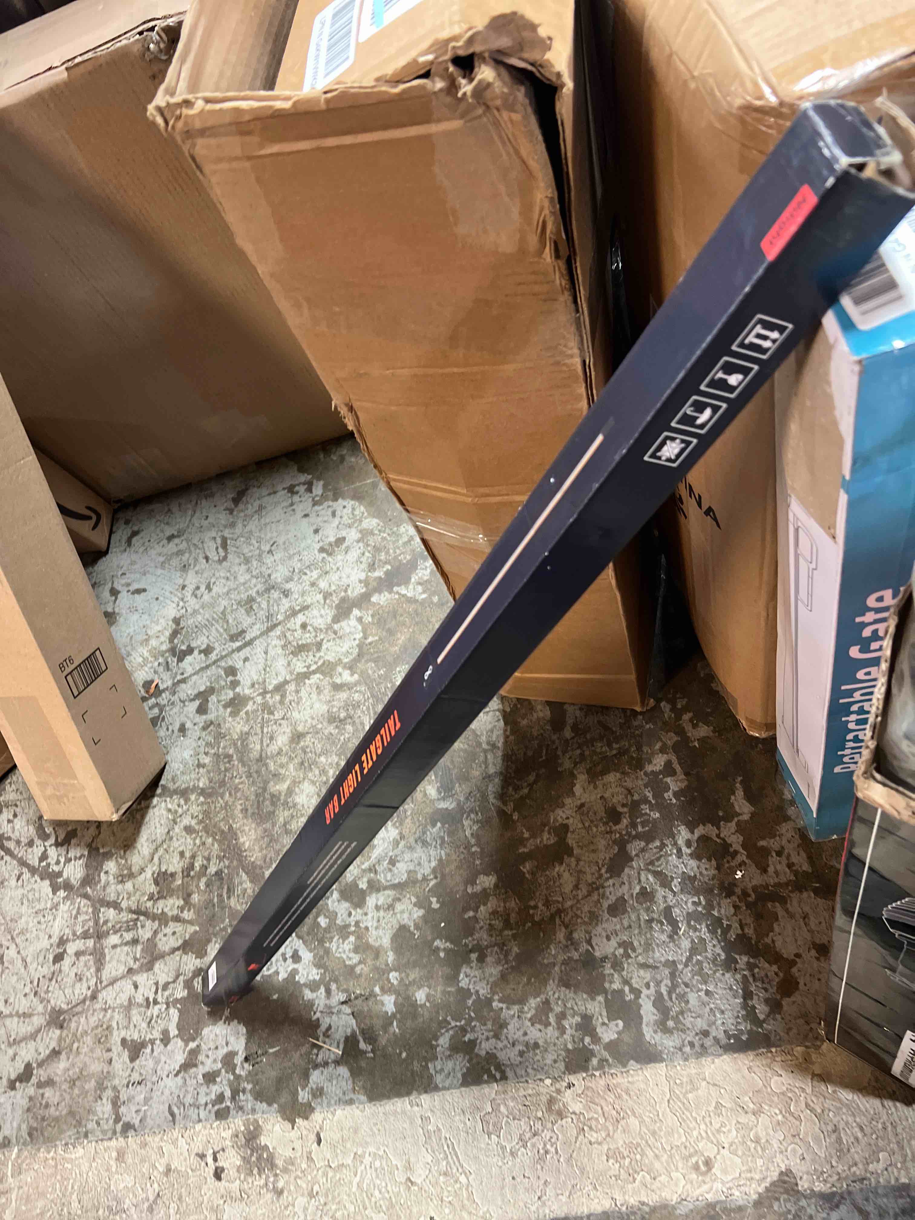 Nilight Truck Tailgate Light Strip 48" Aluminum Frame Triple Row 780 LED Strip with Red Running Brake Lights White Reverse Light Amber Sequential Turn Signals Strobe Lights?2 Years Warranty