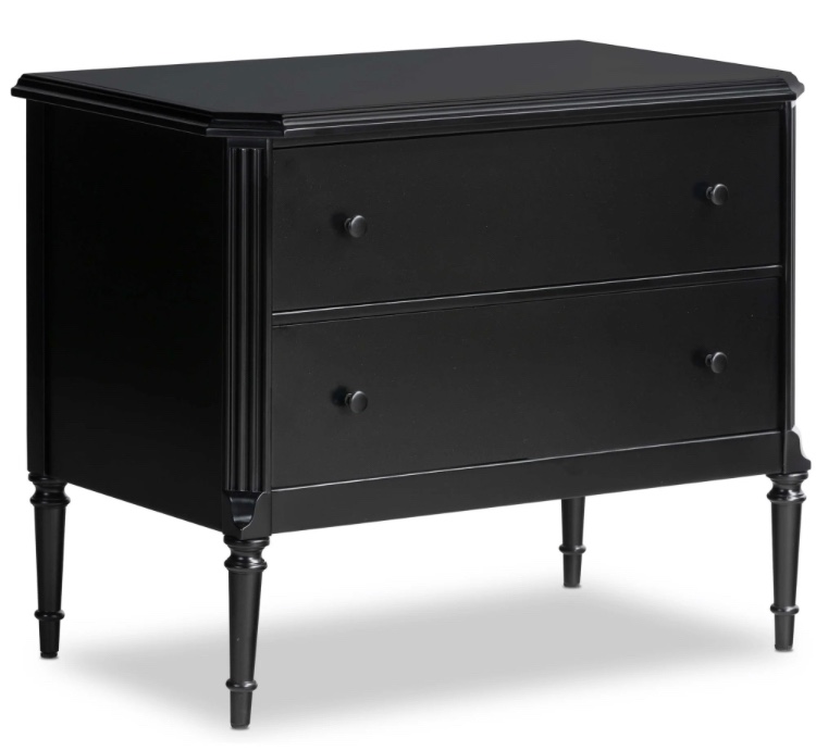 Lendon Nightstand, Black