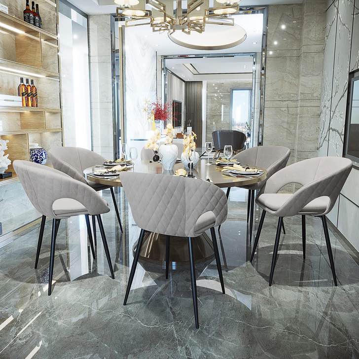 Jazlyn Linen Dining Chair (Set of 2)