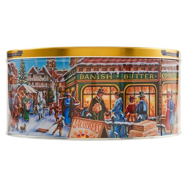 Jacobsens Danish Butter Cookies, 64 Ounce