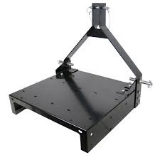 Chapin International 6400: 3-Point Hitch Carry All Steel Platform for Tractors, ATVs & UTVs, Black
