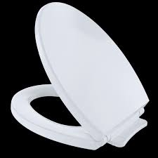 TOTO® Traditional SoftClose® Non Slamming Slow Close Elongated Toilet Seat and Lid Cotton White - SS154#01